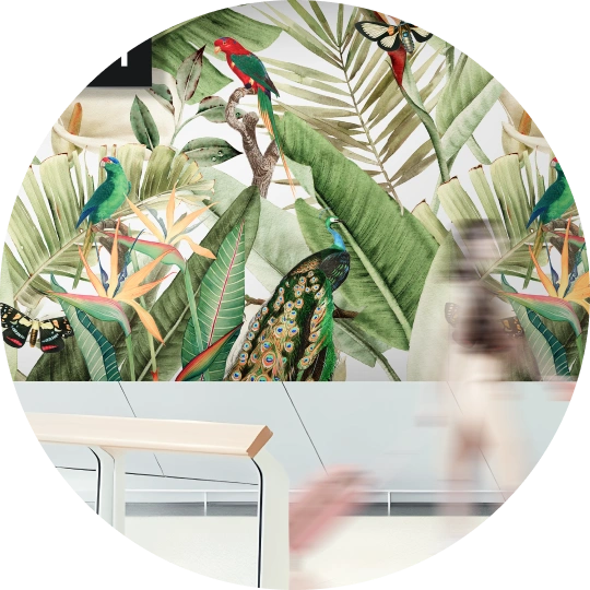 Stunning Arrival Hall Airport with Honpo Wallpaper